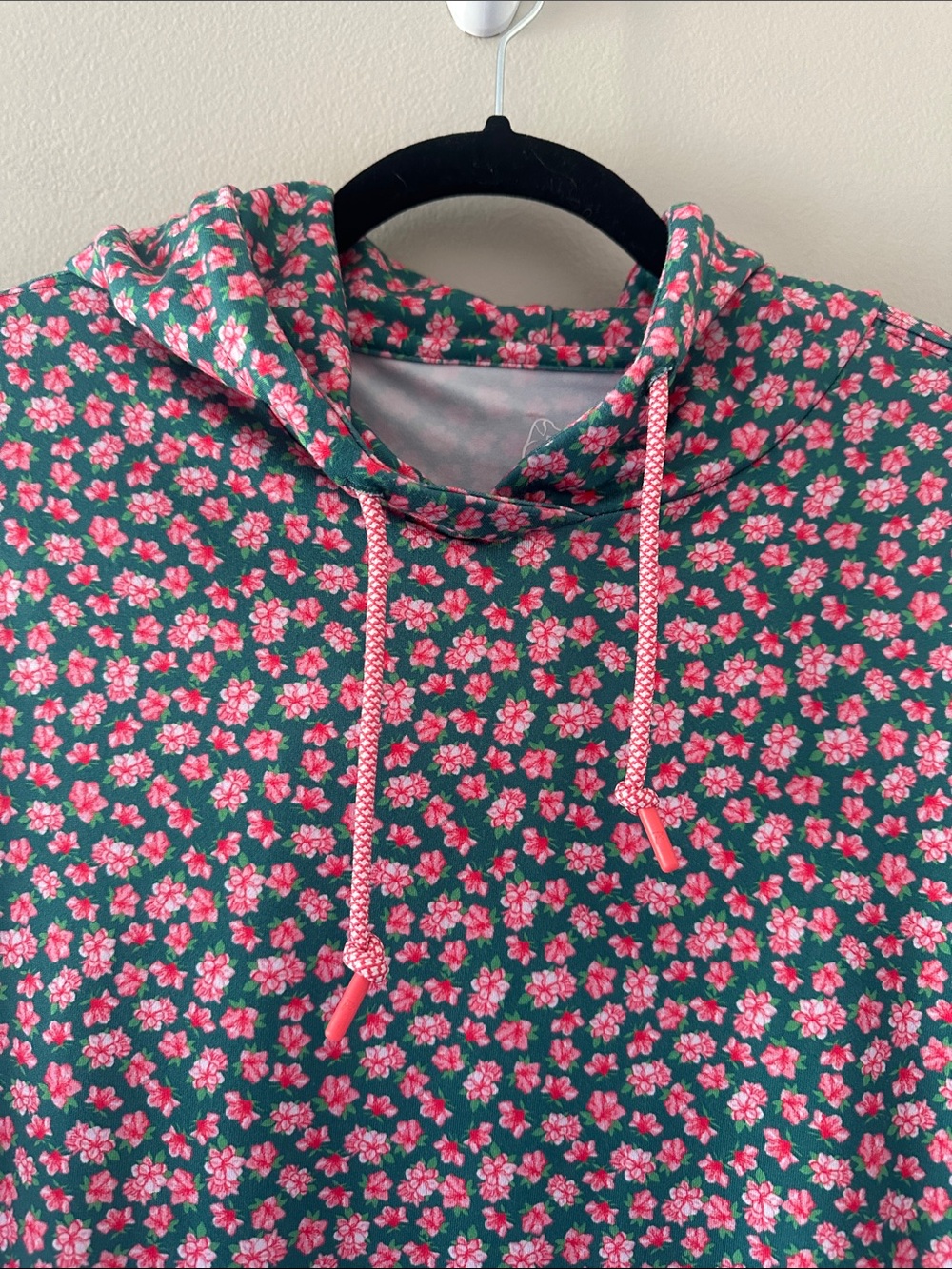 Rhoback Men’s The Azalea Hoodie Sz Medium Golf Activewear Floral Comfy Preppy - Picture 5 of 10